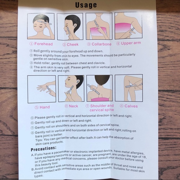 Cosmedix Geranium Stone Face & Body Beauty Roller - Picture 3 of 8